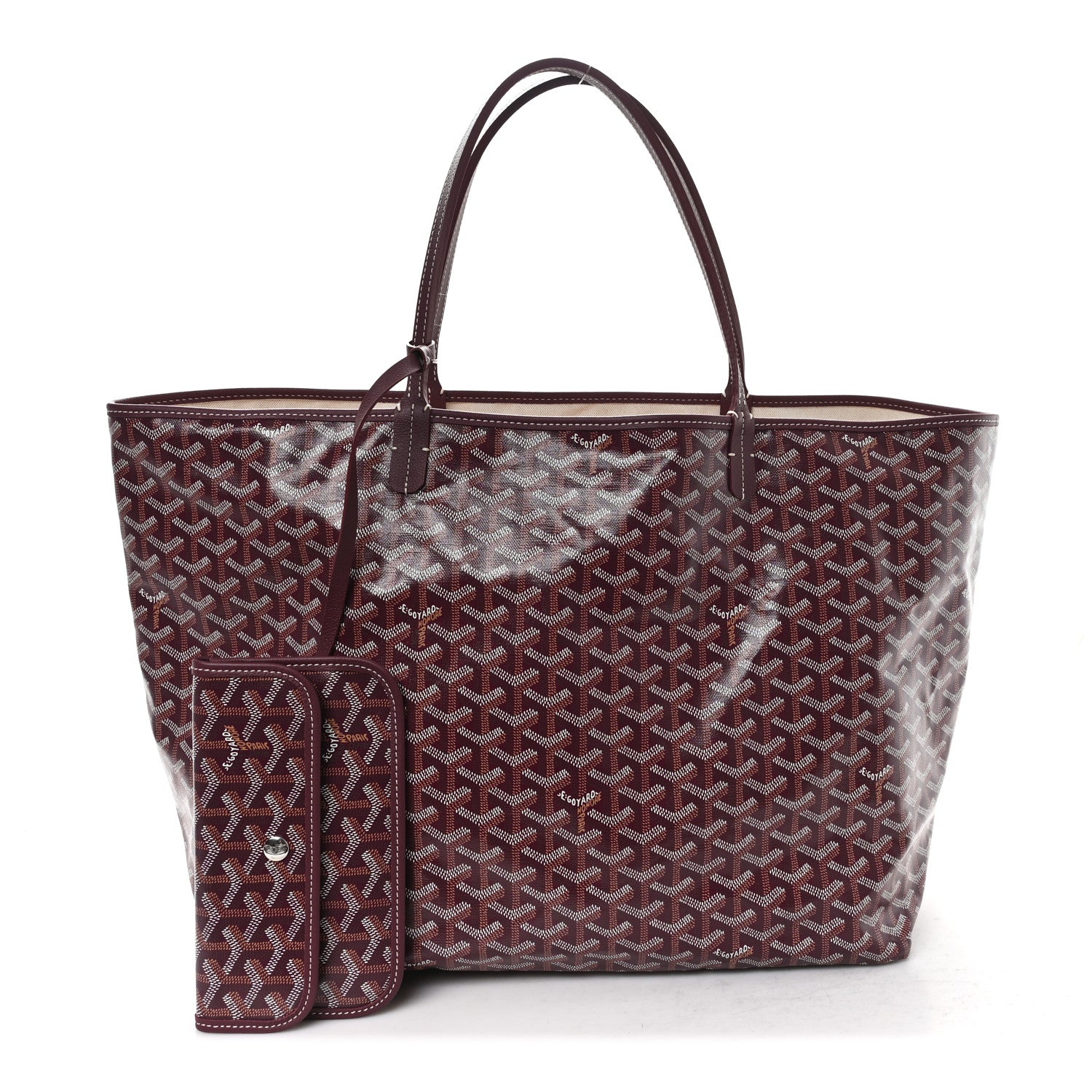 Goyard Goyardine Saint Louis GM Bordeaux 3 of 11
