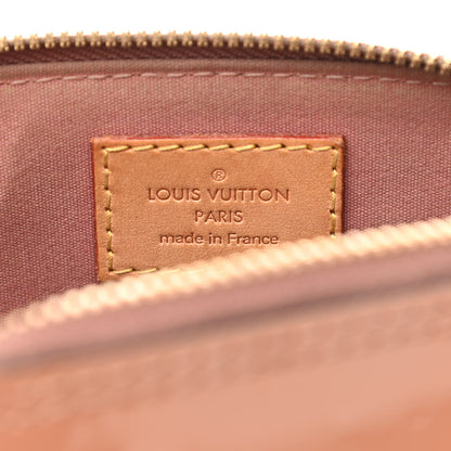 Louis Vuitton Vernis Alma BB Rose Velours 6 of 9