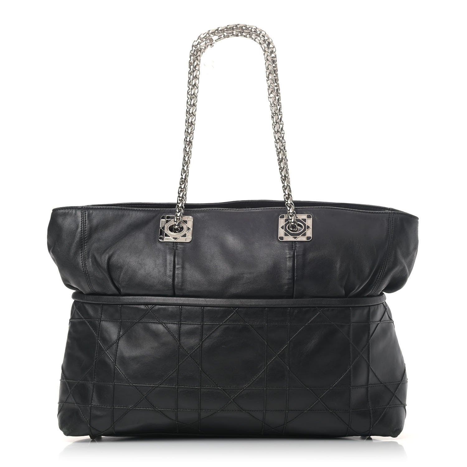 Christian Dior Lambskin Cannage Dior So Dior Tote Black 1 of 10