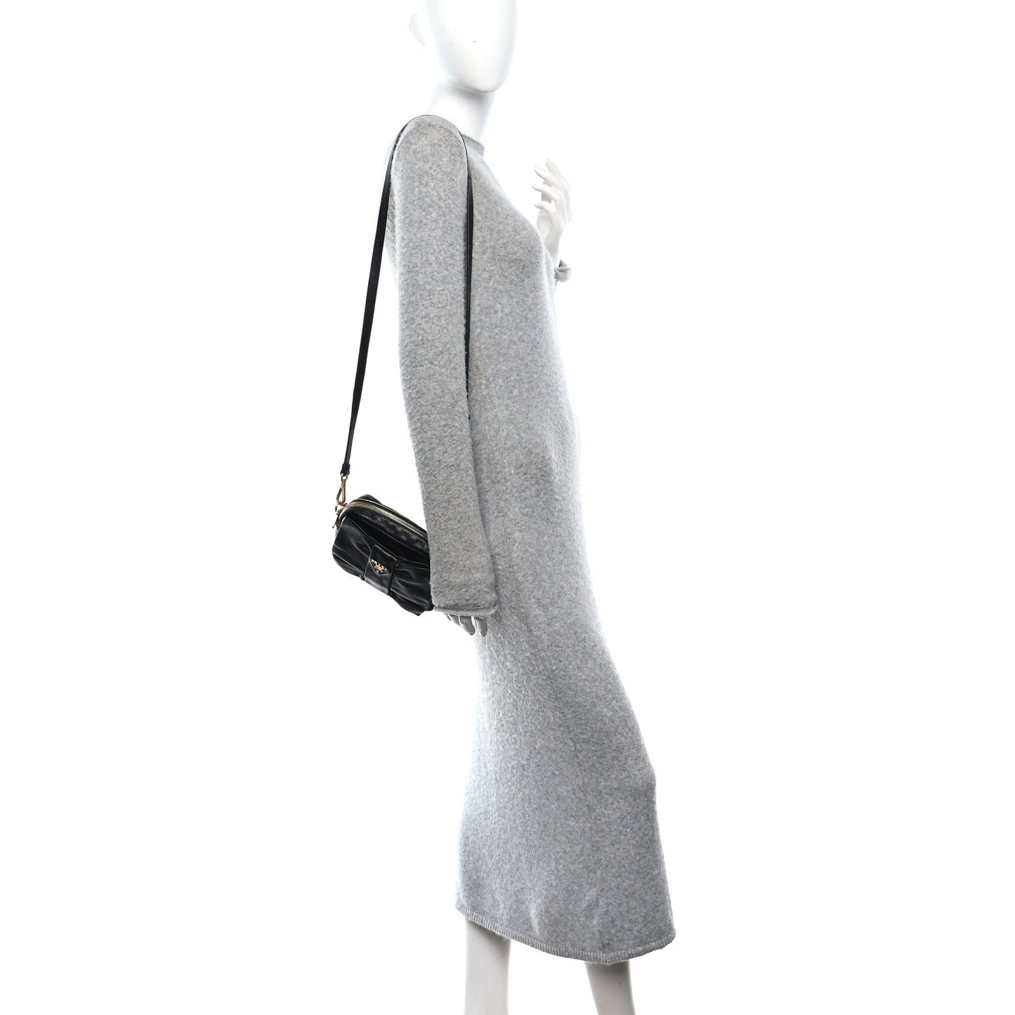 Nappa Bow Camera Bag Black