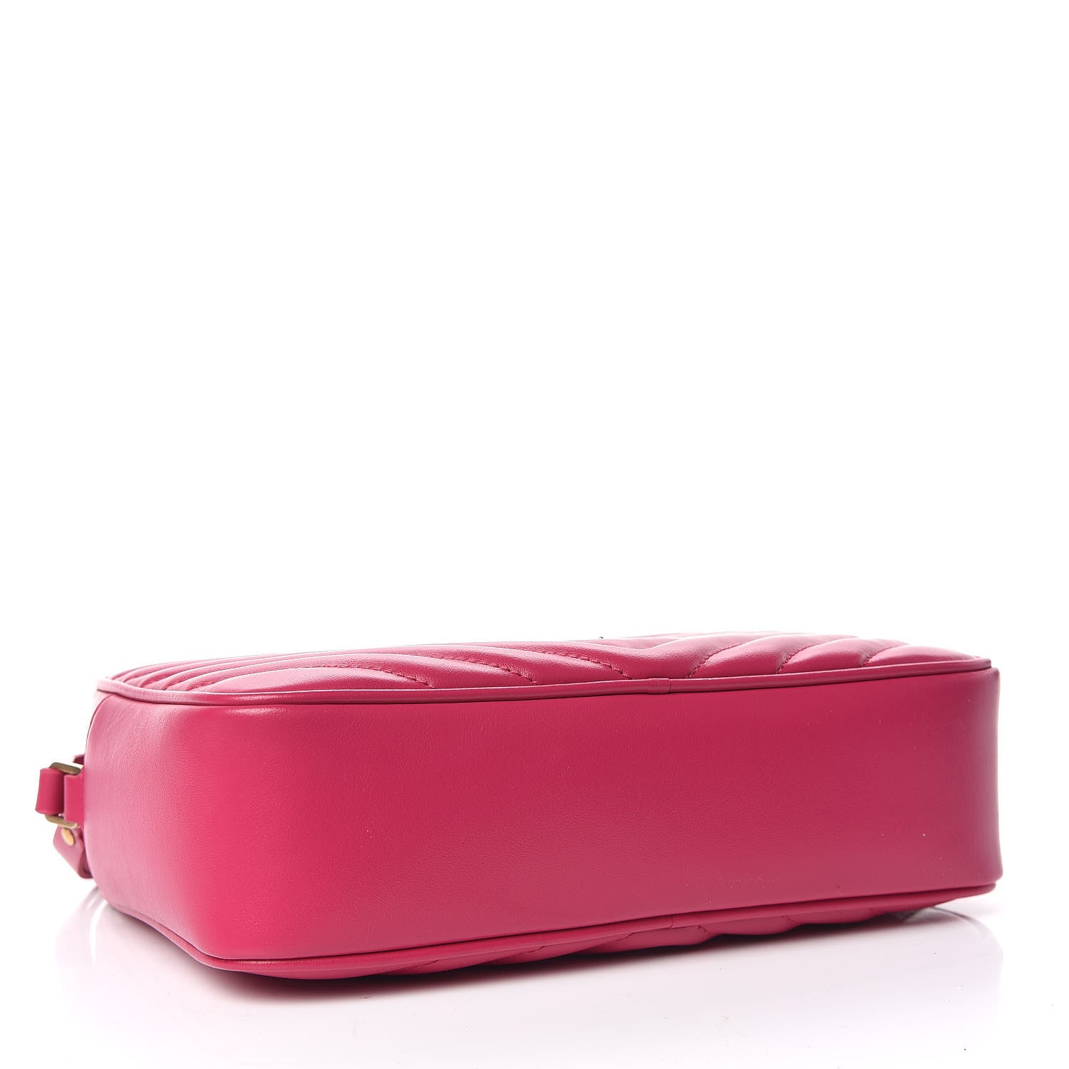Saint Laurent Calfskin Matelasse Monogram Lou Camera Bag Bright Pink 4 of 9