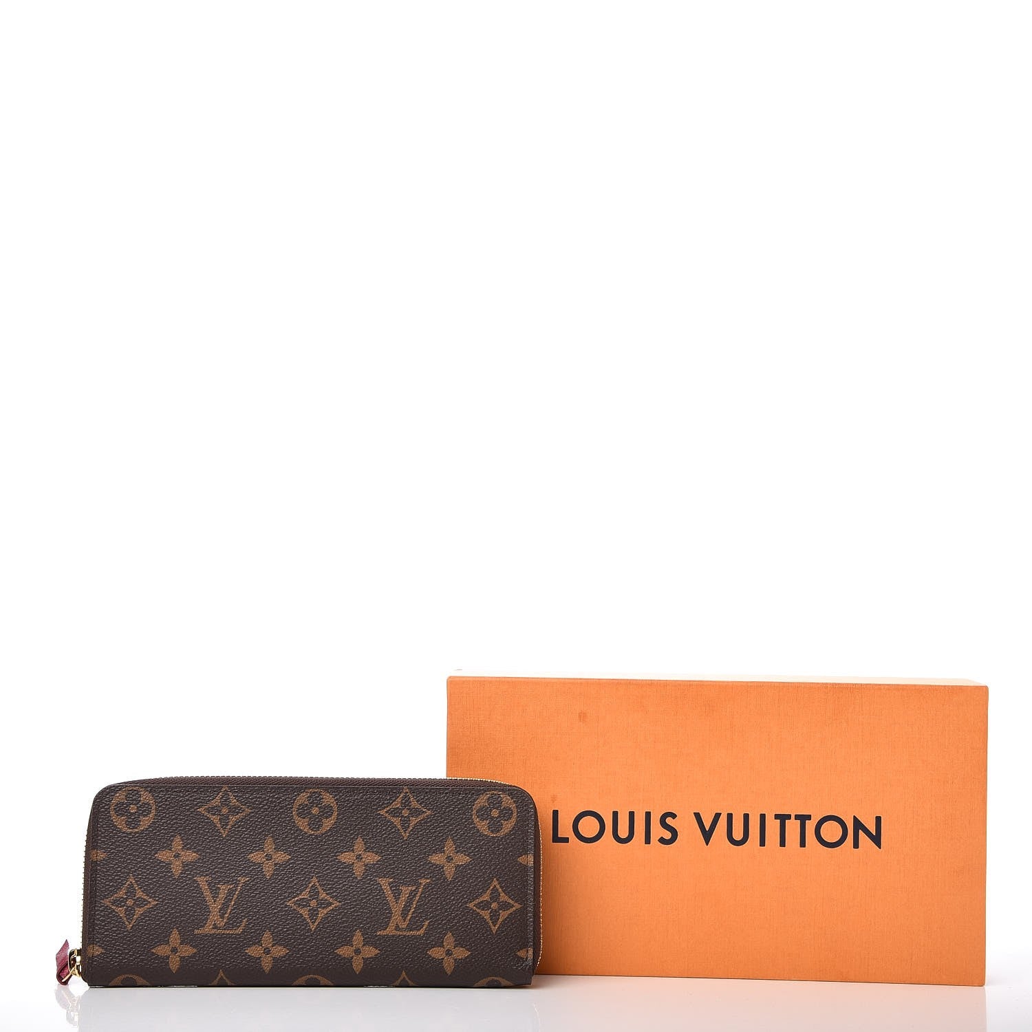 Louis Vuitton Monogram Clemence Wallet Fuchsia 8 of 8