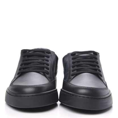 Gucci GG Supreme Monogram Low Top Sneakers 7 Black 2 of 8