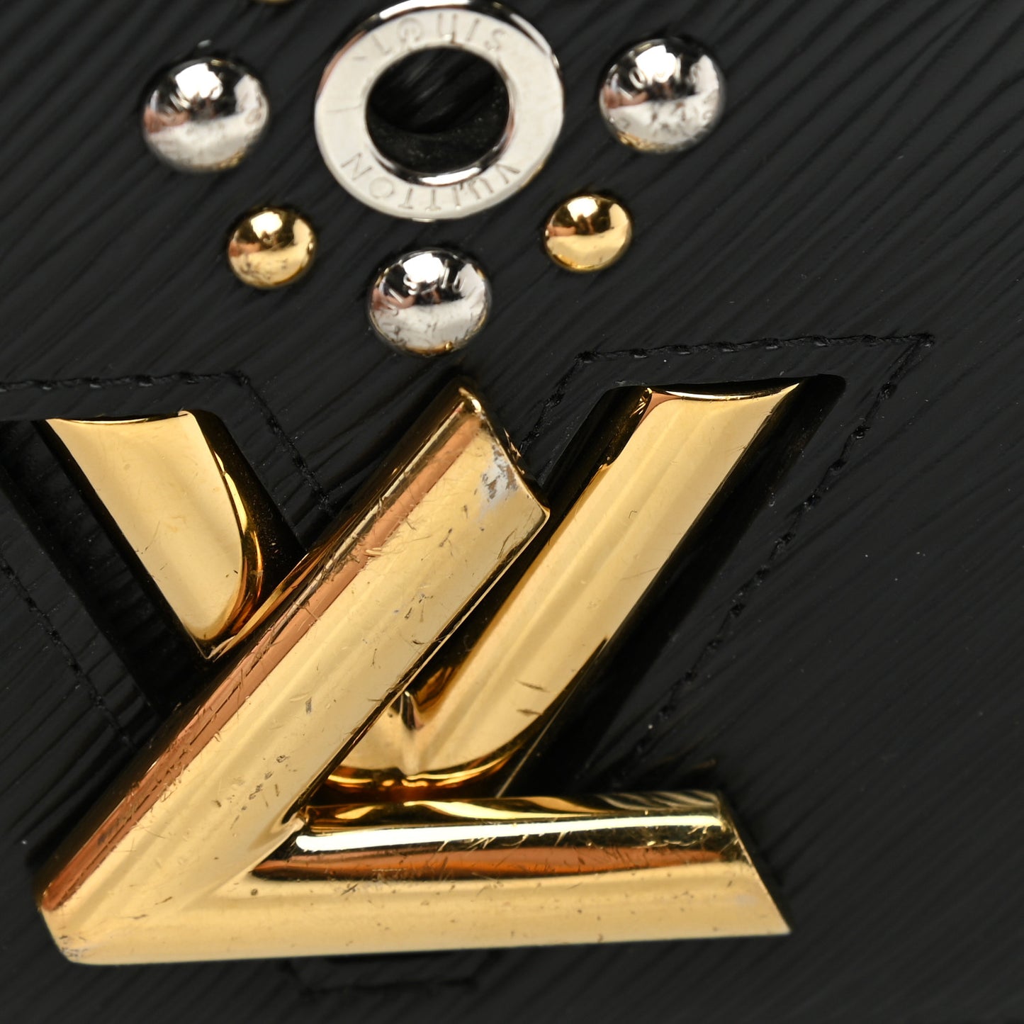 Epi Mechanical Flowers Twist Wallet Black