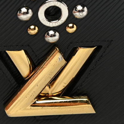 Louis Vuitton Epi Mechanical Flowers Twist Wallet Black 8 of 9