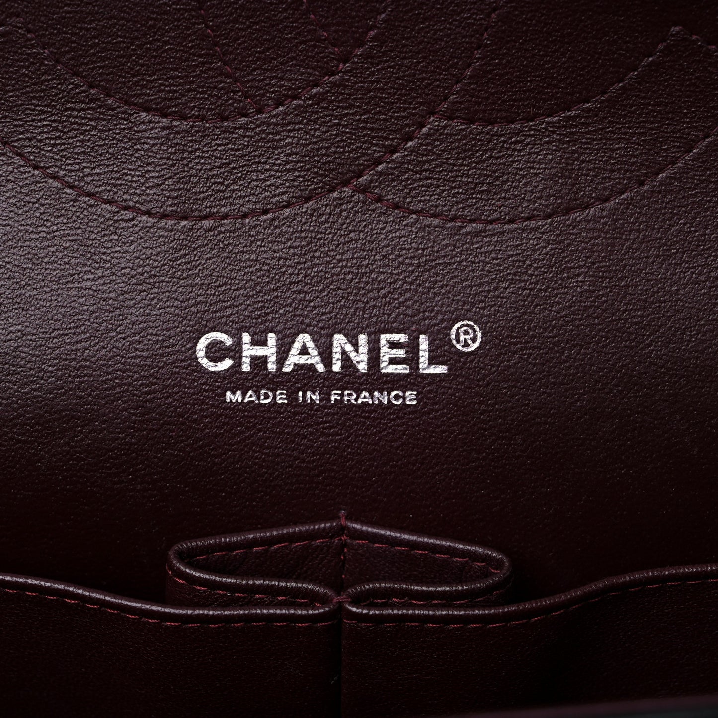 Lambskin Quilted Jumbo Double Flap Black