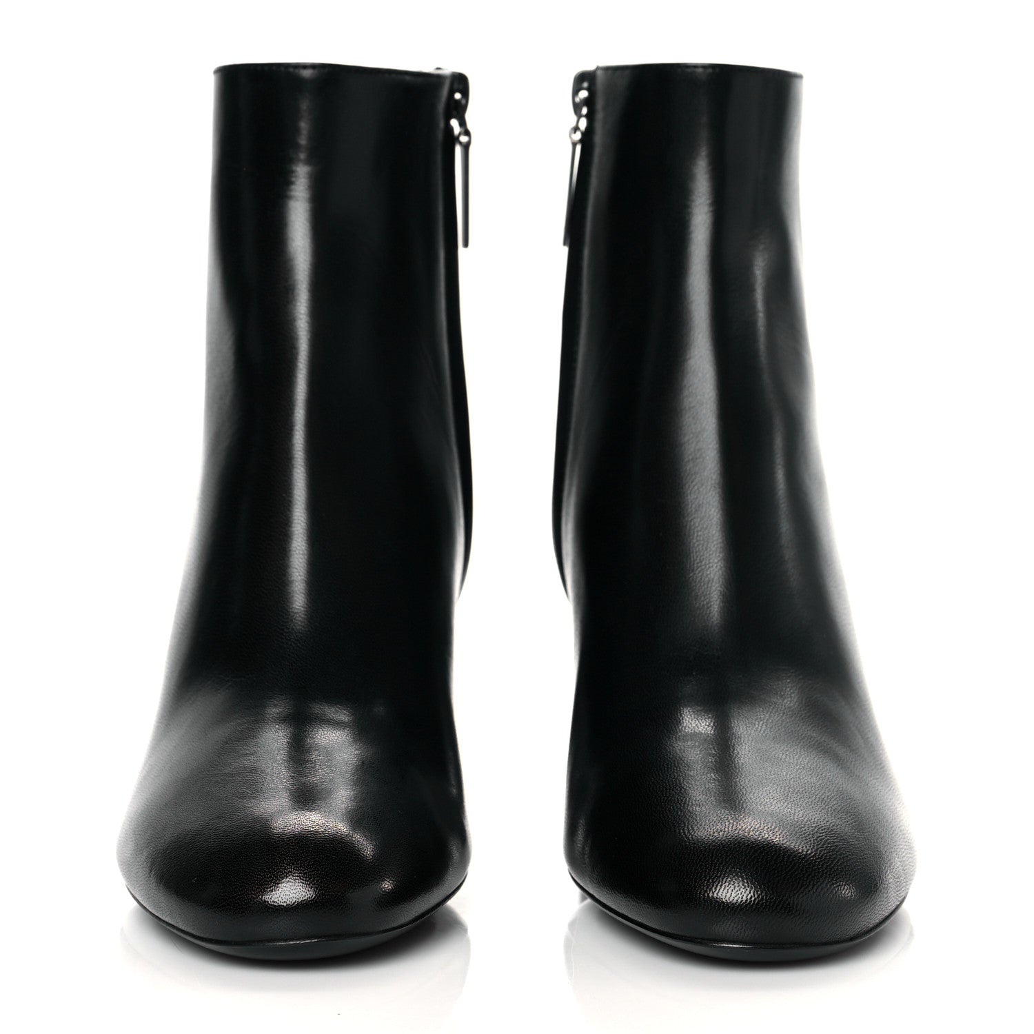 Saint Laurent Nappa Loulou Ankle Zip Boot 36 Black 2 of 8