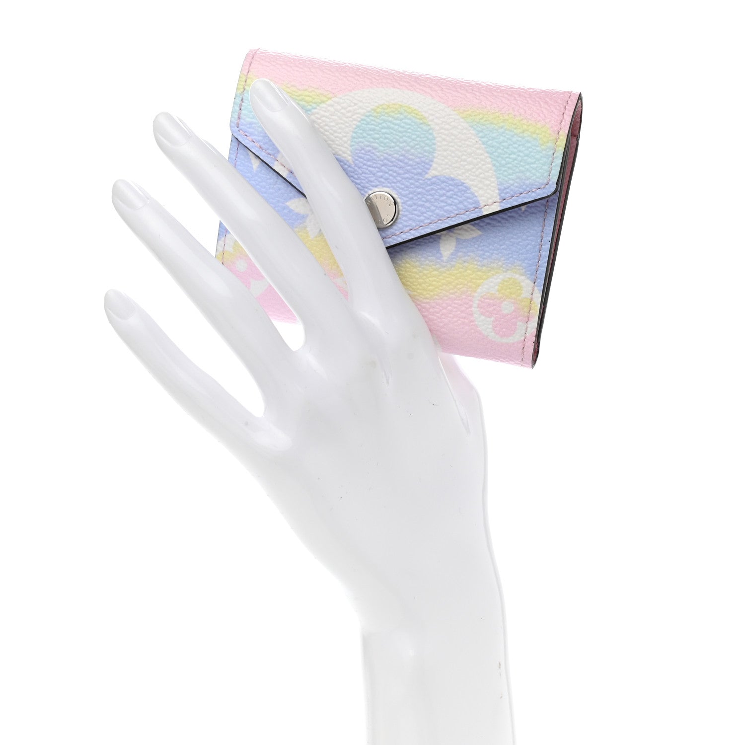Louis Vuitton Monogram Escale Zoe Wallet Pastel 2 of 8