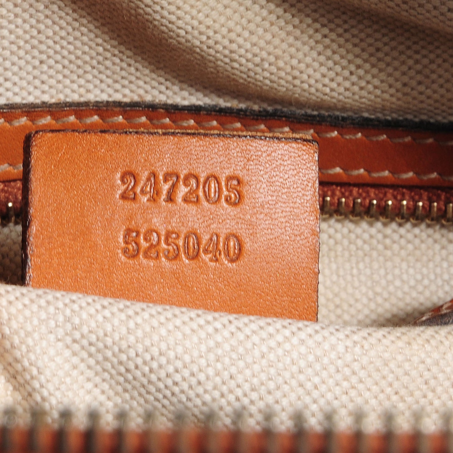 Monogram Vintage Web Medium Boston Tan