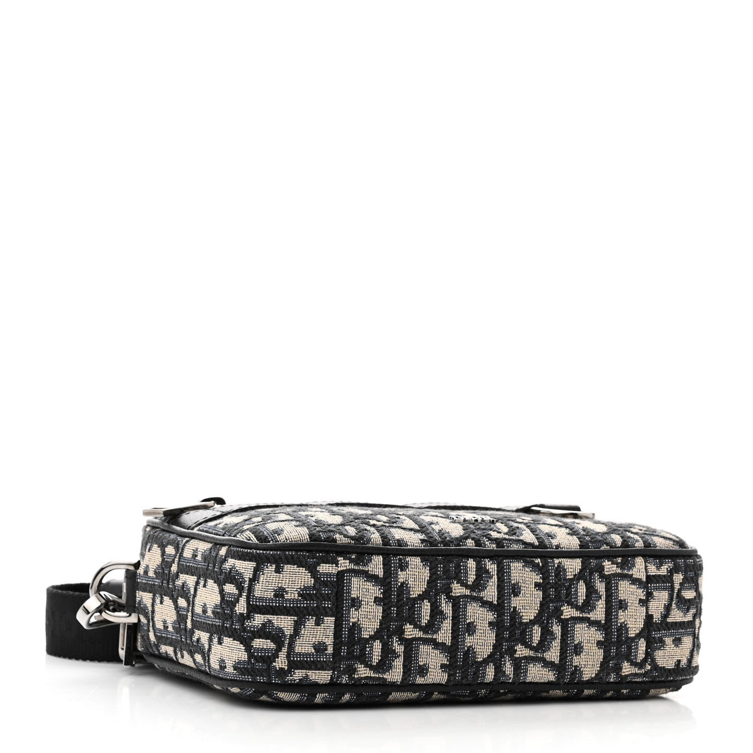 Christian Dior HOMME Oblique Mini Safari Messenger Navy Blue 4 of 10