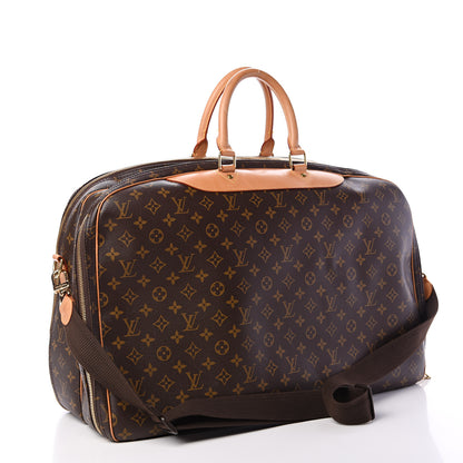 Louis Vuitton Monogram Alize 2 Compartment Luggage Travel Bag 2 of 18