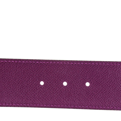 Hermes Epsom Chamonix 42mm Mallions Belt 75 Anemone 4 of 7