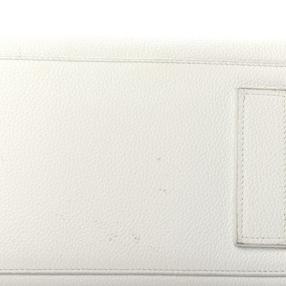 Saint Laurent Grained Calfskin Baby Supple Sac De Jour White 21 of 22