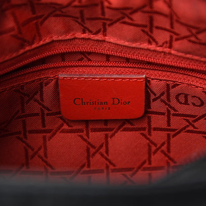 Christian Dior Nylon Cannage Medium Lady Dior Black 7 of 13