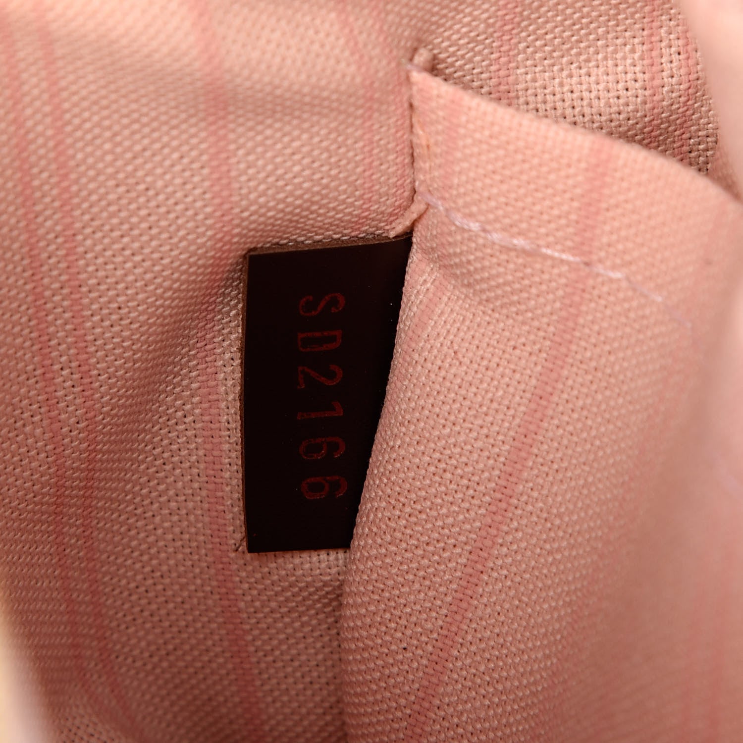 Louis Vuitton Damier Ebene Neverfull MM GM Pochette Rose Ballerine 8 of 8