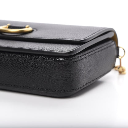 Burberry Hayes Goatskin D-Ring Mini Bag Black 10 of 10