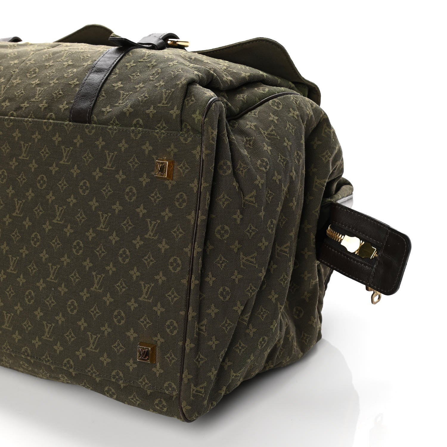 Louis Vuitton Mini Lin Monogram Louise Kaki 10 of 12