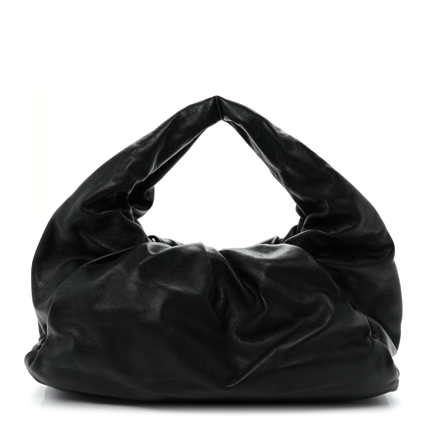 Smooth Butter Calfskin Small The Shoulder Pouch Black