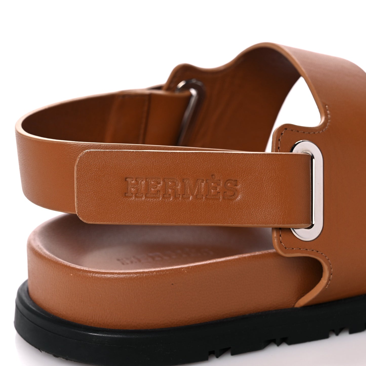 Calfskin Womens Takara Sandals 38 Gold