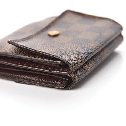 Louis Vuitton Damier Ebene Elise Wallet 10 of 14