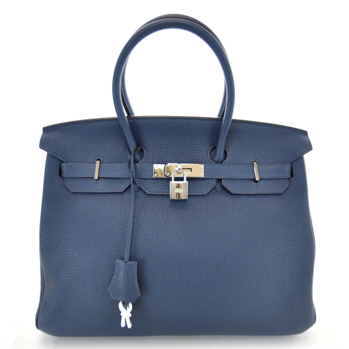 Togo Birkin 35 Bleu de Prusse