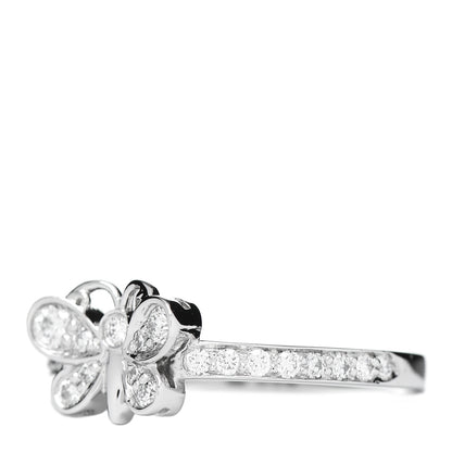 Tiffany Platinum Diamond Enchant Butterfly Ring 49 5 3 of 7
