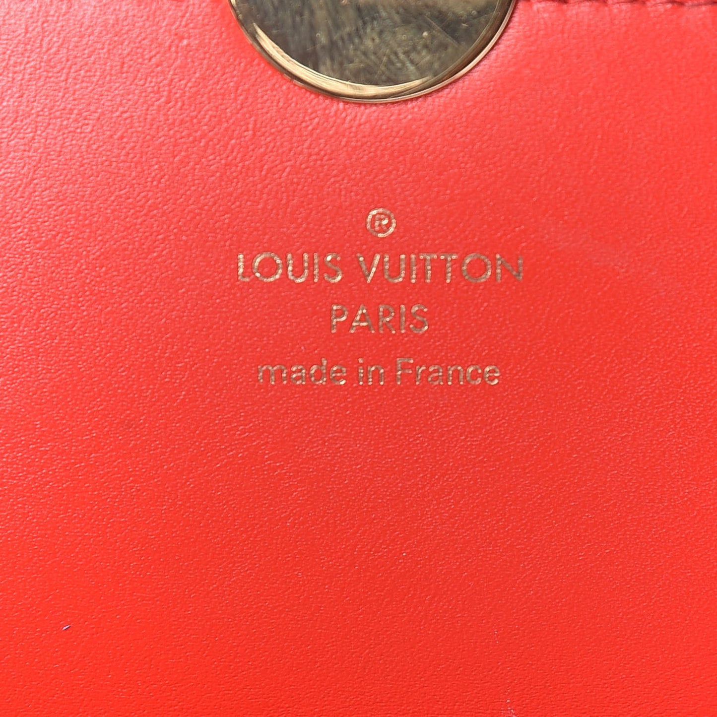 Monogram Flore Compact Wallet Coquelicot
