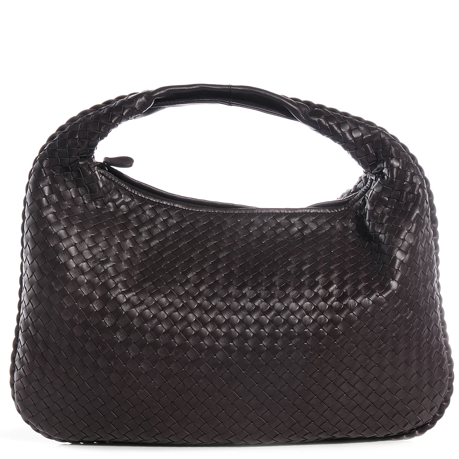 Bottega Veneta Nappa Intrecciato Large Veneta Hobo Ebano 1 of 8