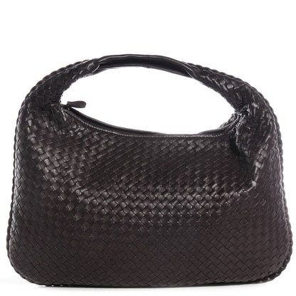 Bottega Veneta Nappa Intrecciato Large Veneta Hobo Ebano 1 of 8