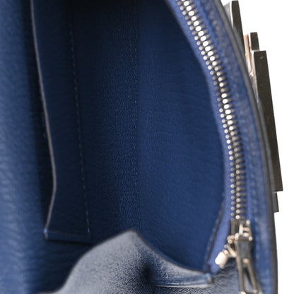 Hermes Chevre Mysore Mini Cinhetic Wallet Bleu Brighton 5 of 10