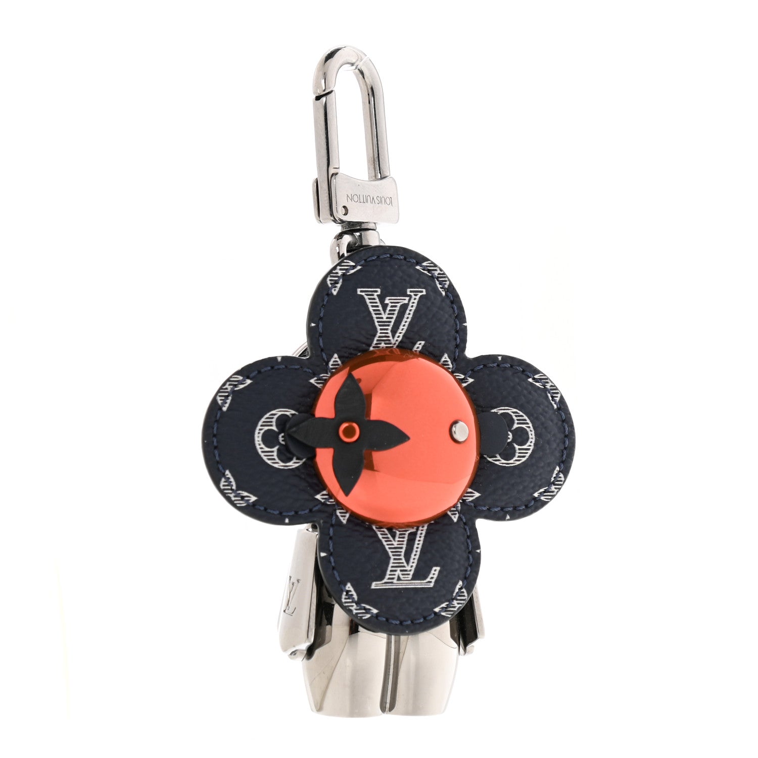 Louis Vuitton Monogram Vivienne Bag Charm Key Holder Ink 1 of 5