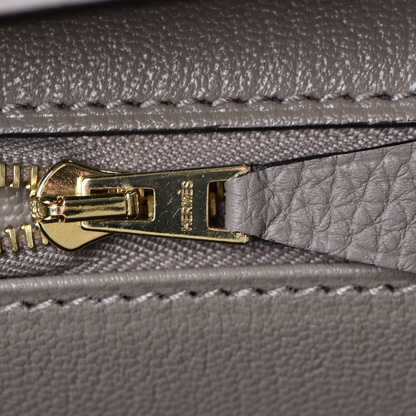Togo Birkin 30 Gris Asphalte