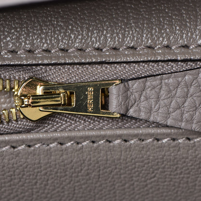 Hermes Togo Birkin 30 Gris Asphalte 18 of 36