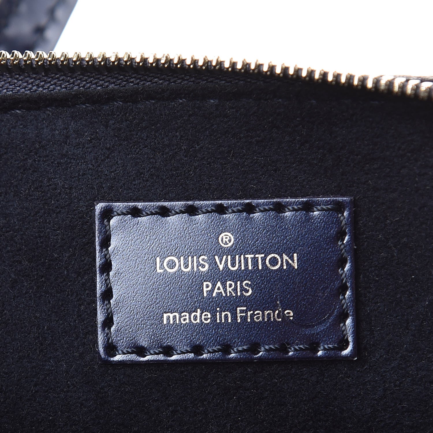 Louis Vuitton Epi Sequins Flame Alma Nano Blue Nuit 6 of 8