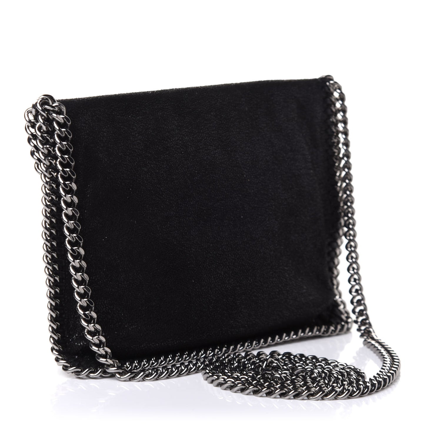 Shaggy Deer Falabella Mini Crossbody Bag Black