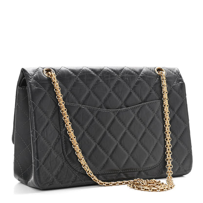 Chanel Aged Calfskin Quilted 2.55 Reissue 227 Flap Grey 2 of 11