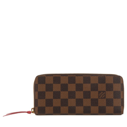 Louis Vuitton Damier Ebene Clemence Wallet 1 of 7
