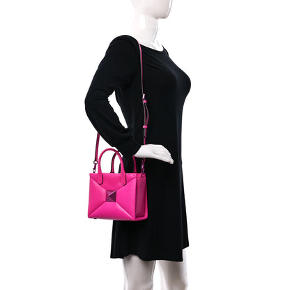 Valentino Garavani Nappa Tonal Monochrome Small One Stud Handbag Pink PP 2 of 9