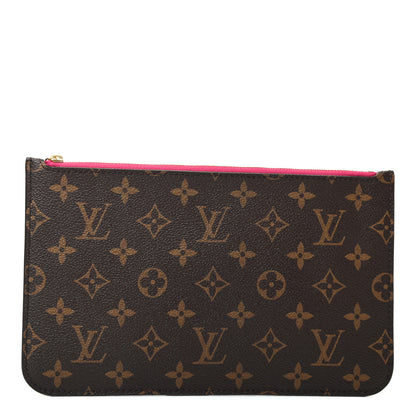 Louis Vuitton Monogram Neverfull MM GM Pochette Pivoine 1 of 7