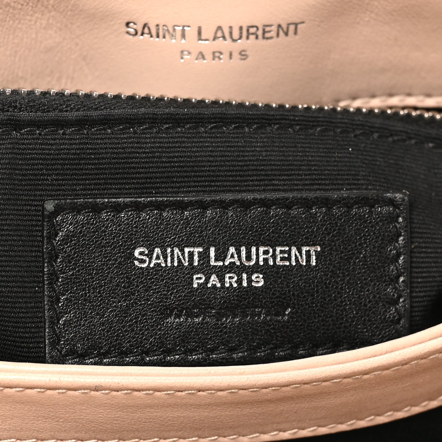 Calfskin Y Quilted Monogram Toy Loulou Crossbody Bag Nude Powder