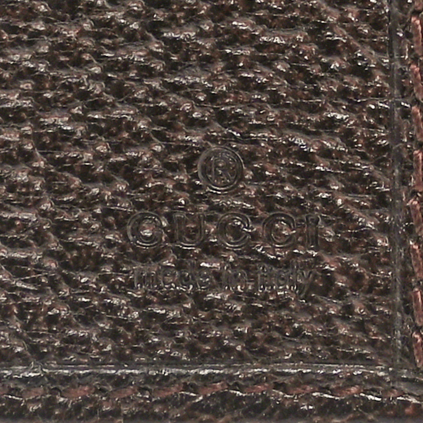 Monogram Calfskin Ladies Web Continental Wallet Beige Ebony Cocoa