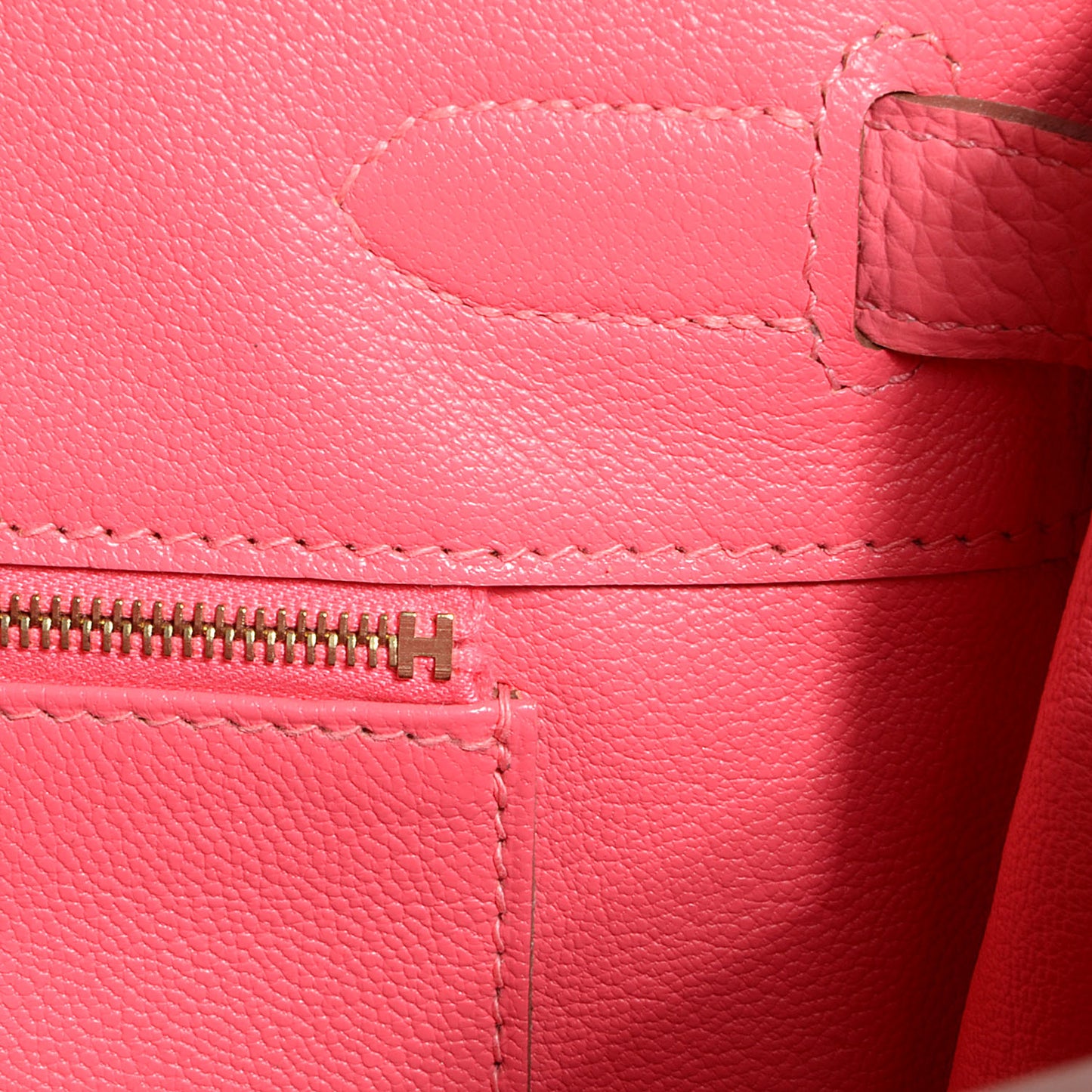 Togo Birkin 35 Rose Lipstick