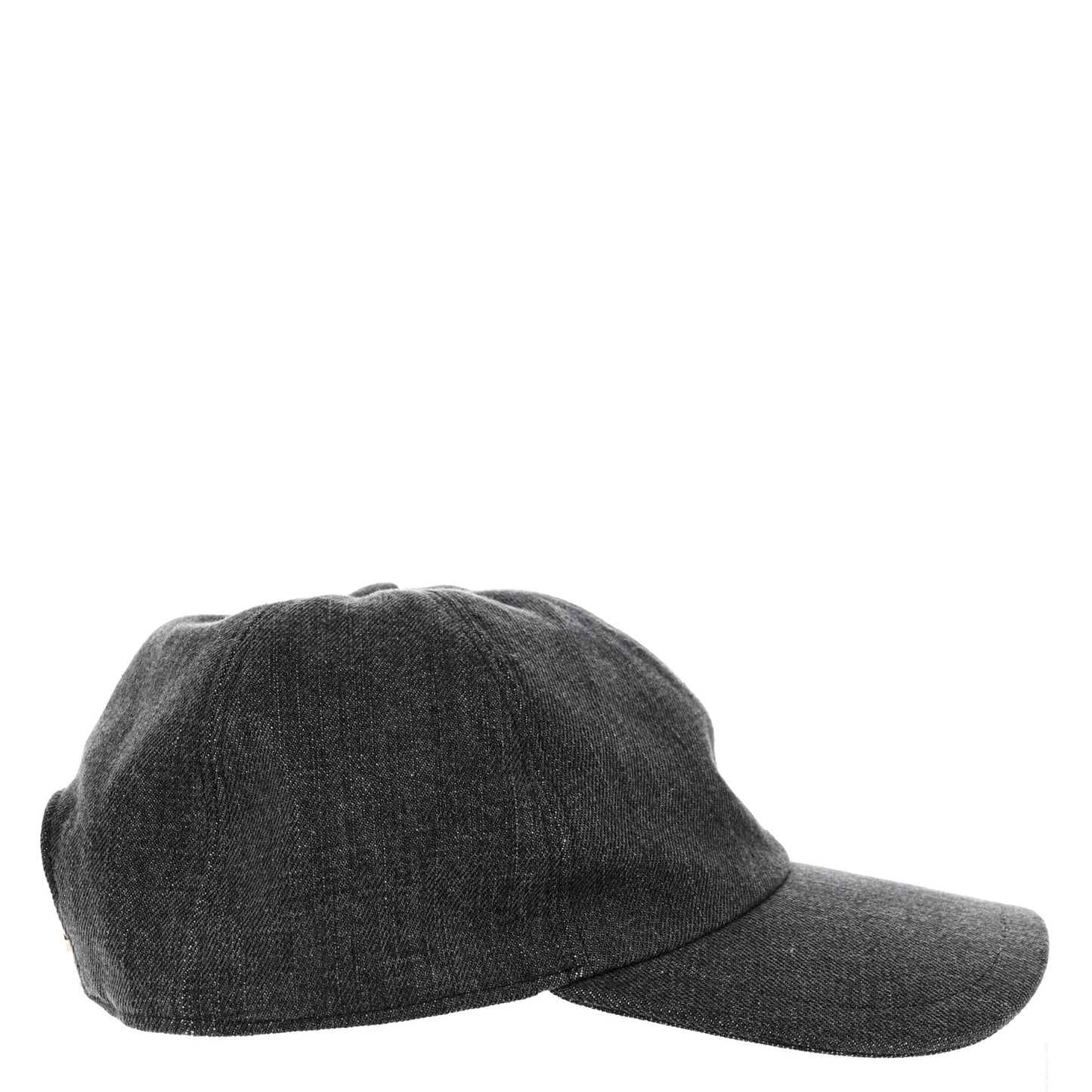 Cotton Sequin CC Cap Hat Black