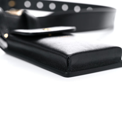 Fendi Vitello Glacier Utility Belt Pouch Black 7 of 10