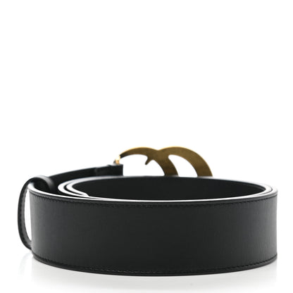 Gucci Calfskin Double G 40mm Belt 80 32 Black 2 of 6