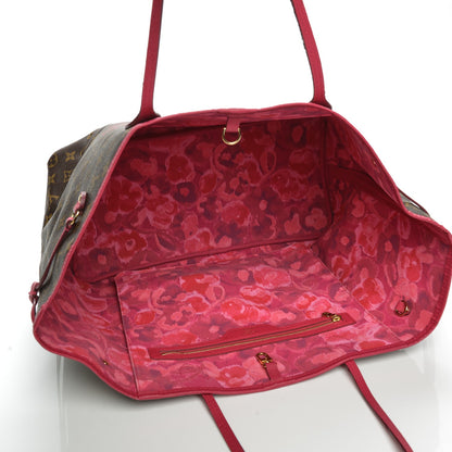 Louis Vuitton Monogram Articles de Voyage Ikat Neverfull GM Rose Indien 5 of 12