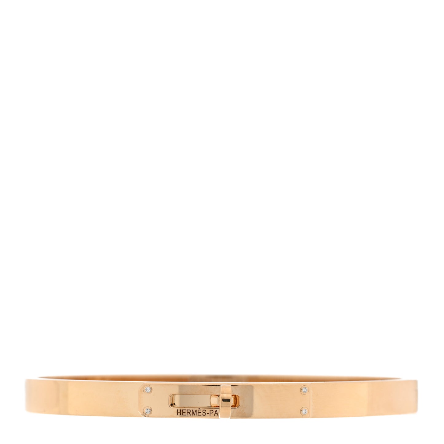 18K Yellow Gold Diamond PM Kelly Bracelet LG