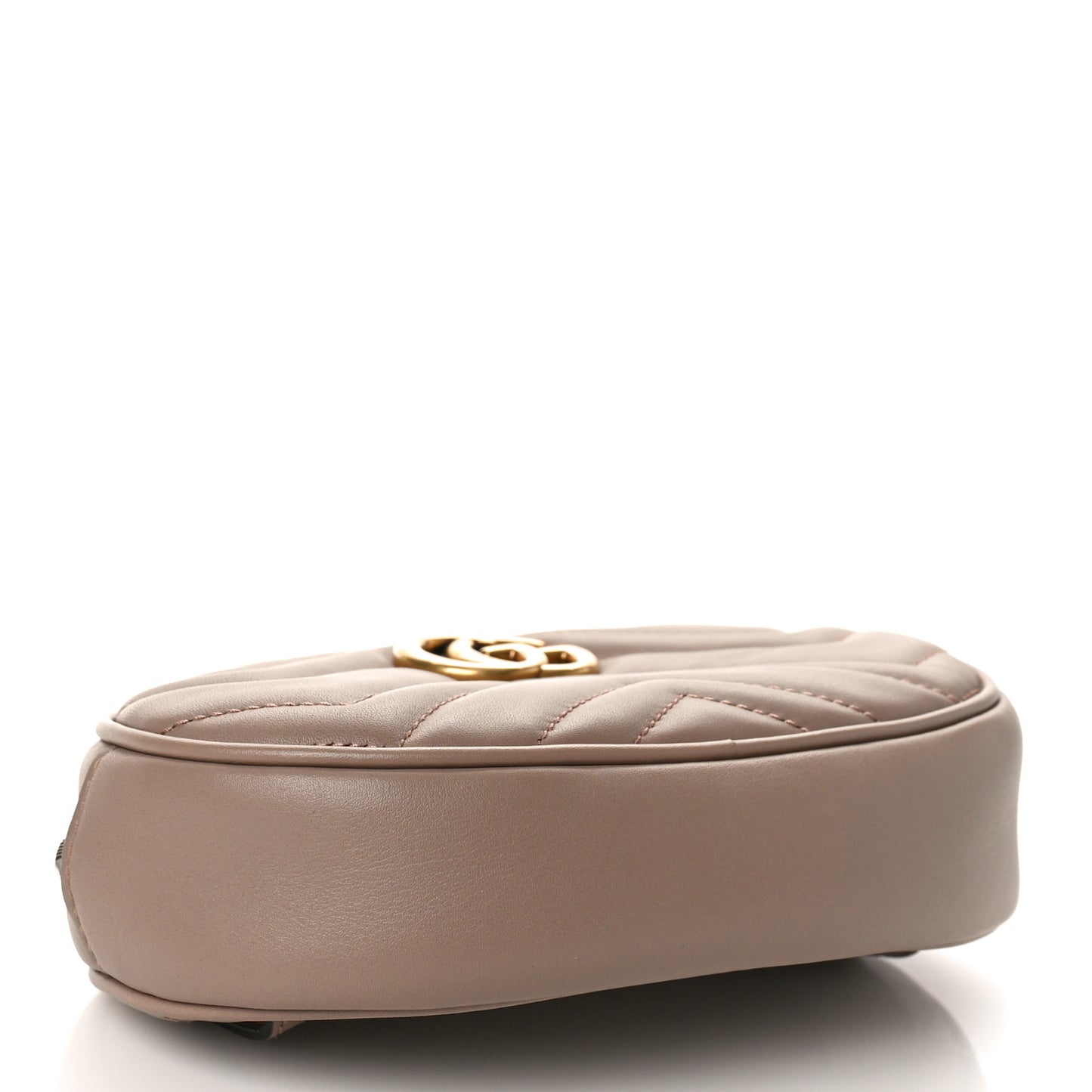 Calfskin Matelasse GG Marmont Belt Bag 95 38 Porcelain Rose