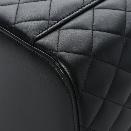 Chanel Lambskin Quilted Vanity Pouch Black 12 of 12