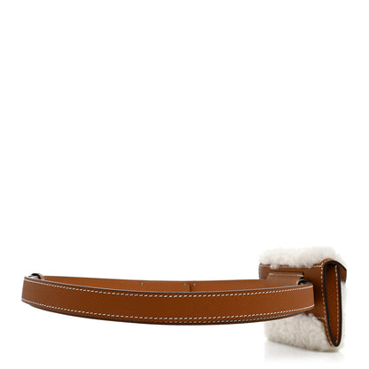 Hermes Epsom Teddy Kelly Pocket Belt Gold Ecru 2 of 4
